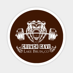 Crunch Cave Dark Fabric Magnet